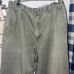 Mens green vintage jeans